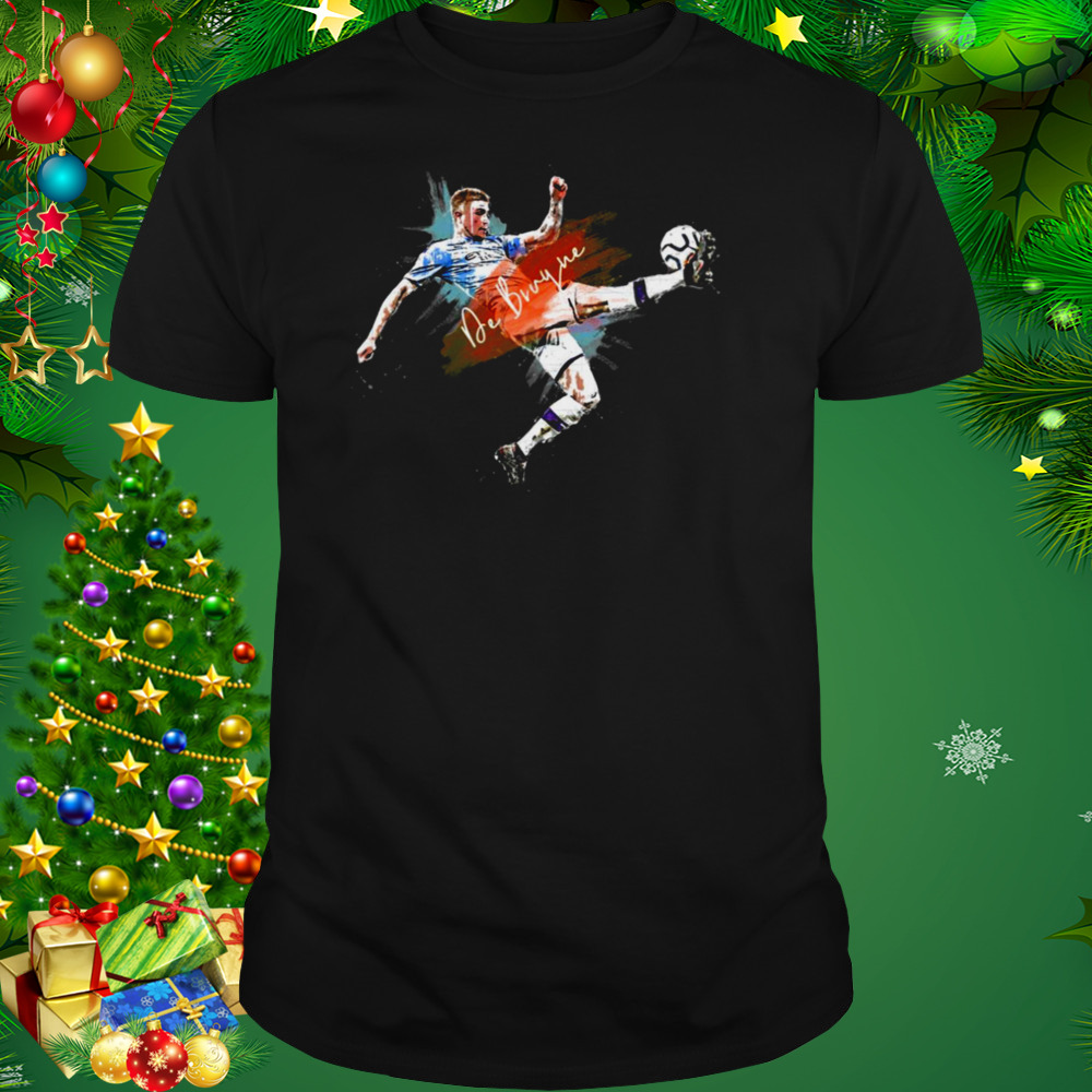 Signature Art Kevin Debruyne Manchester City Star shirt 1 Unisex tshirt