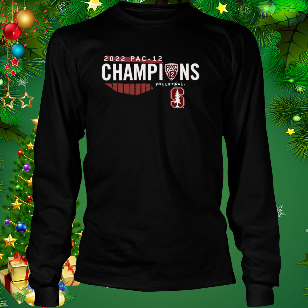 Stanford Cardinal Women’s Volleyball 2022 PAC-12 Regular Season Champions Shirt 3 Longsleeve tshirt
