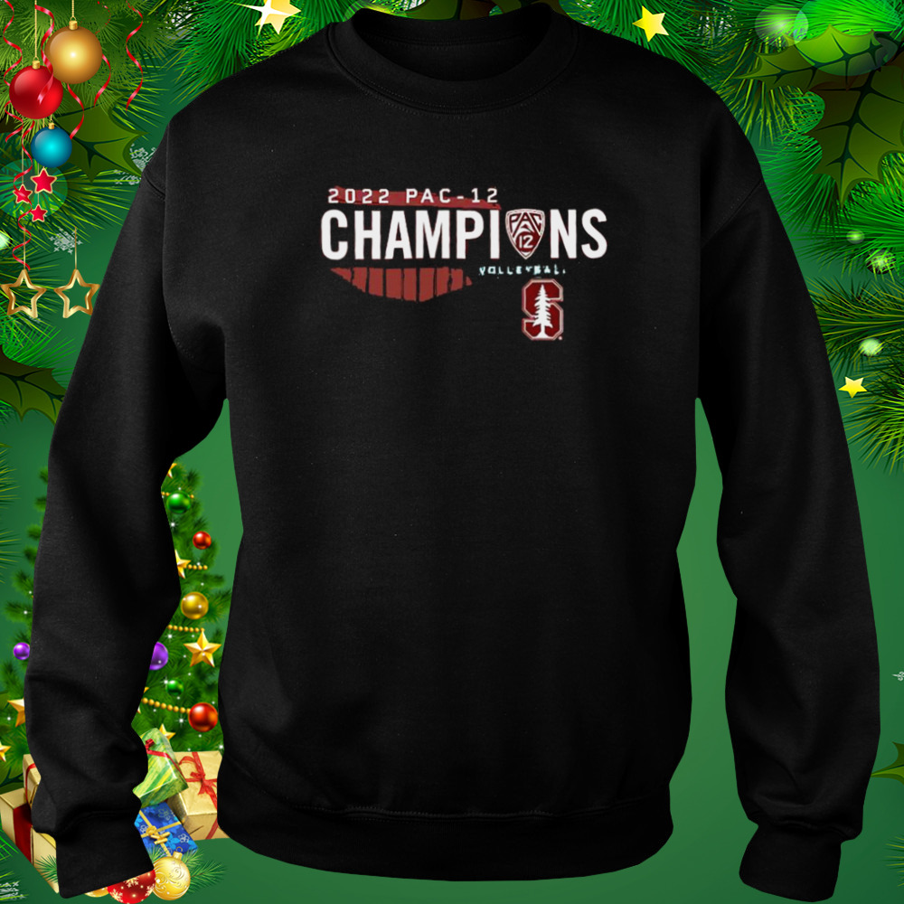 Stanford Cardinal Women’s Volleyball 2022 PAC-12 Regular Season Champions Shirt 4 Sweat tshirt