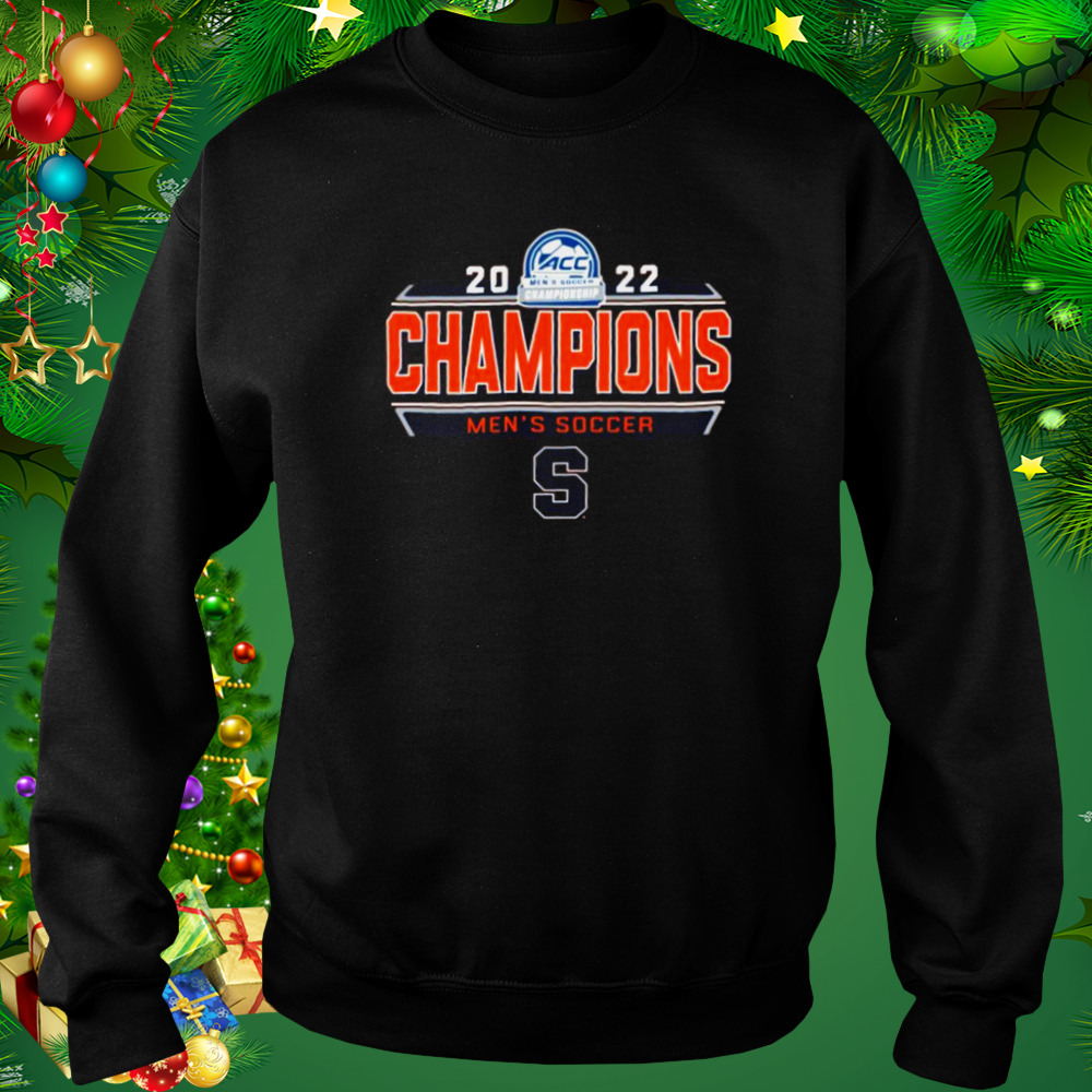 Syracuse Orange 2022 Men’s Soccer Conference Tournament Champions shirt 4 Sweat tshirt