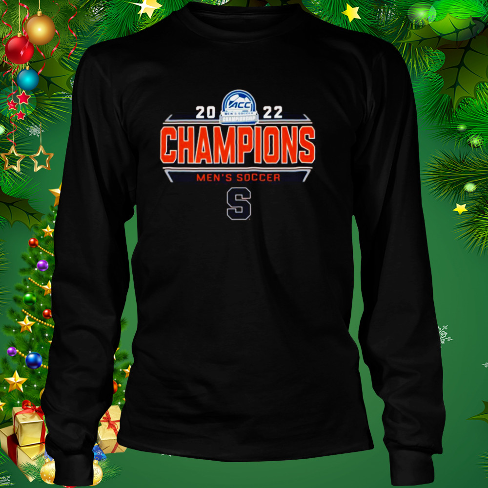 Syracuse Orange 2022 Men’s Soccer Conference Tournament Champions shirt 3 Longsleeve tshirt