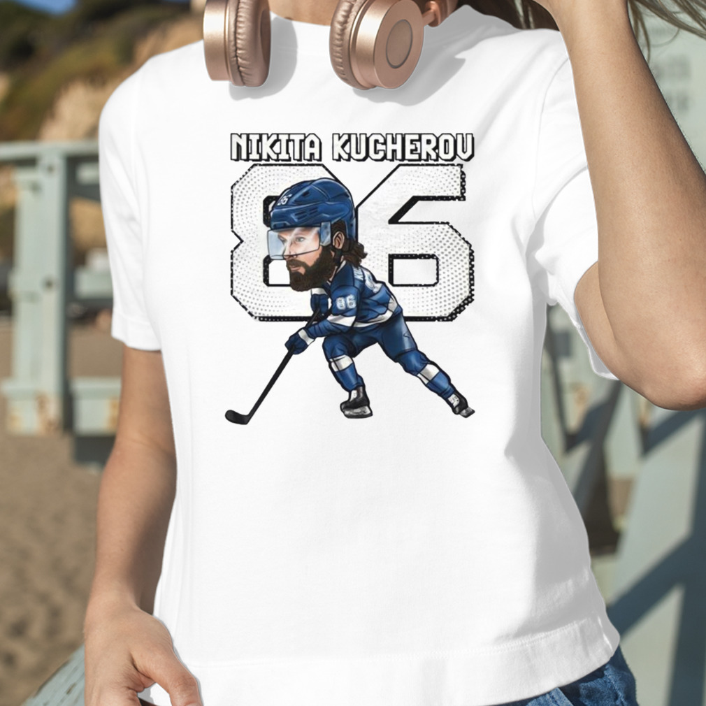 Tampa Bay Lightning Youth - Victor Hedman Offset NHL T-Shirt :: FansMania