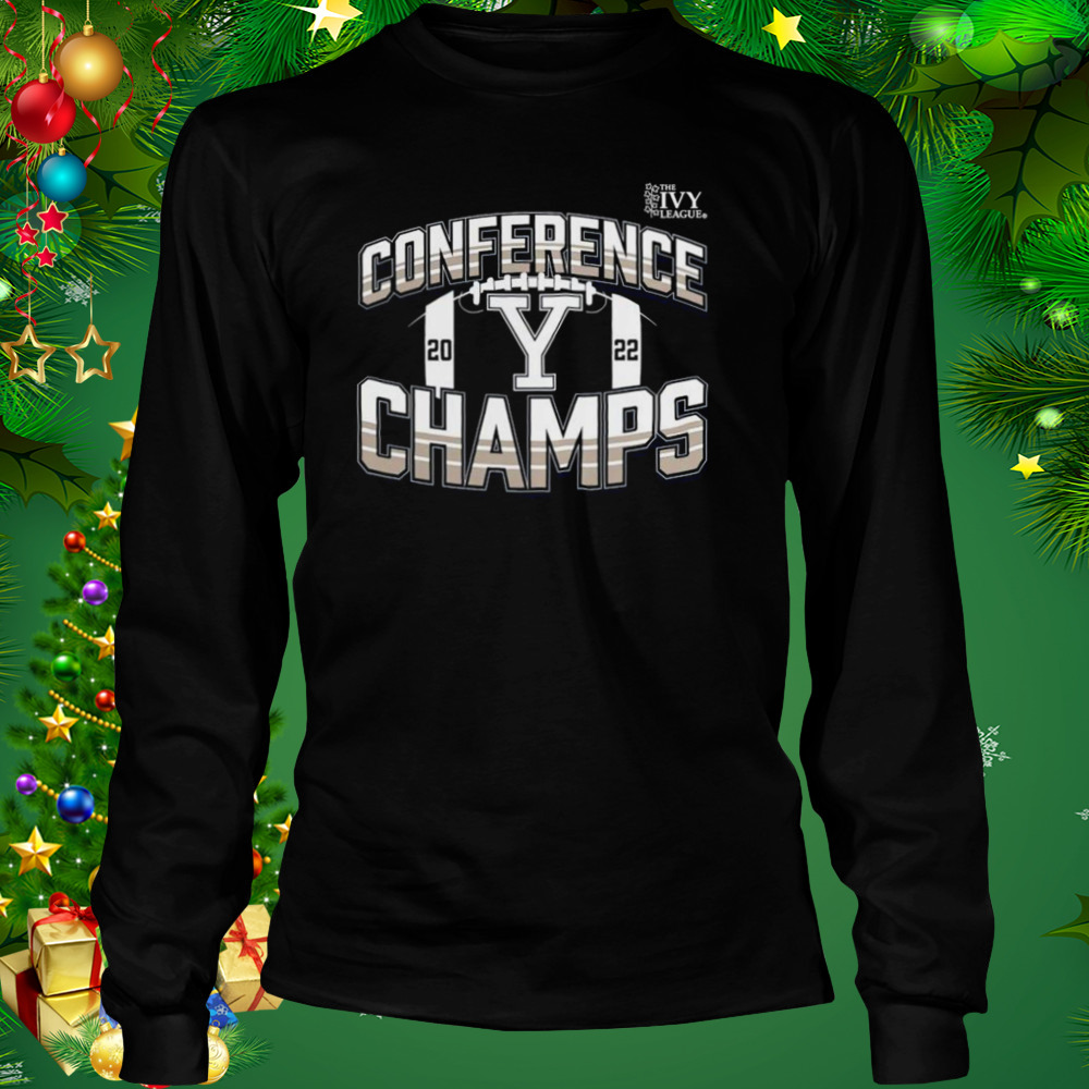The Ivy League Yale Bulldogs 2022 Conference Champions Shirt 3 Longsleeve tshirt