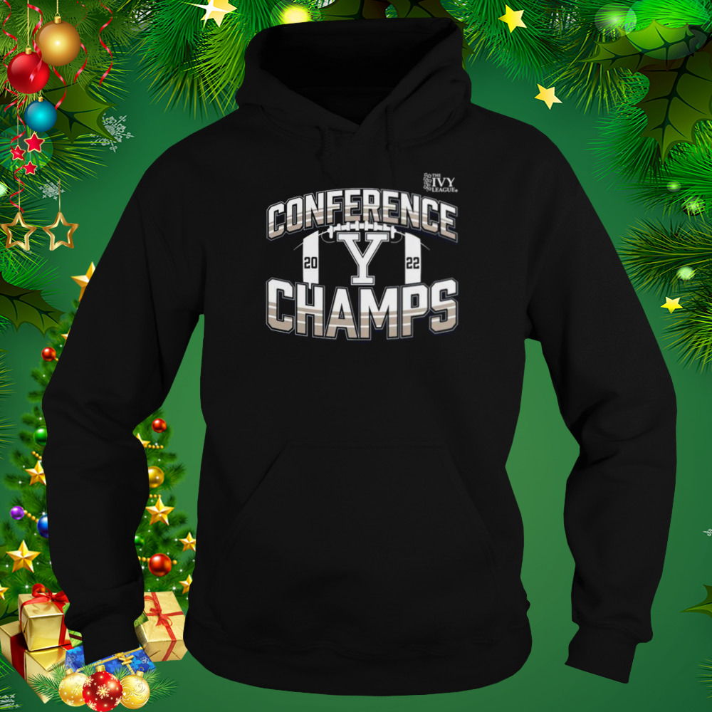 The Ivy League Yale Bulldogs 2022 Conference Champions Shirt 5 Hoodie tshirt