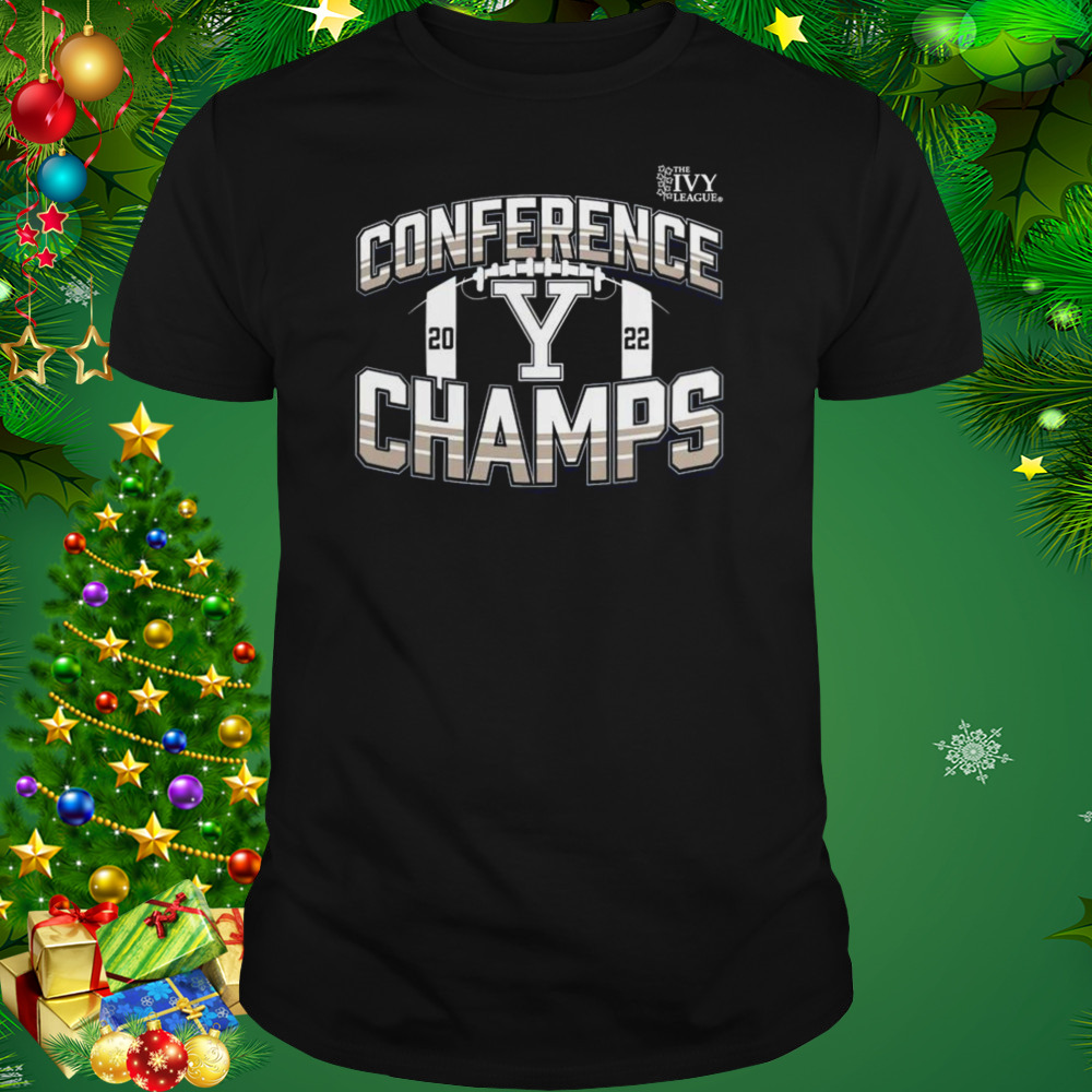 The Ivy League Yale Bulldogs 2022 Conference Champions Shirt 1 Unisex tshirt