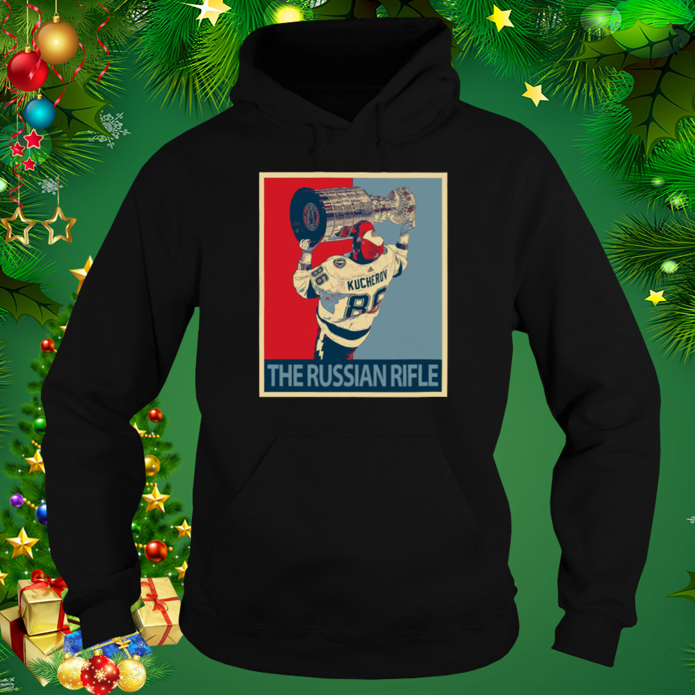 The Russian Rifle Nikita Kucherov shirt 5 Hoodie tshirt