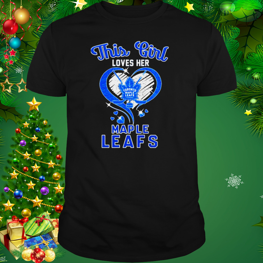 This Girl Loves Her Toronto Maple Leafs Shirt 1 Unisex tshirt