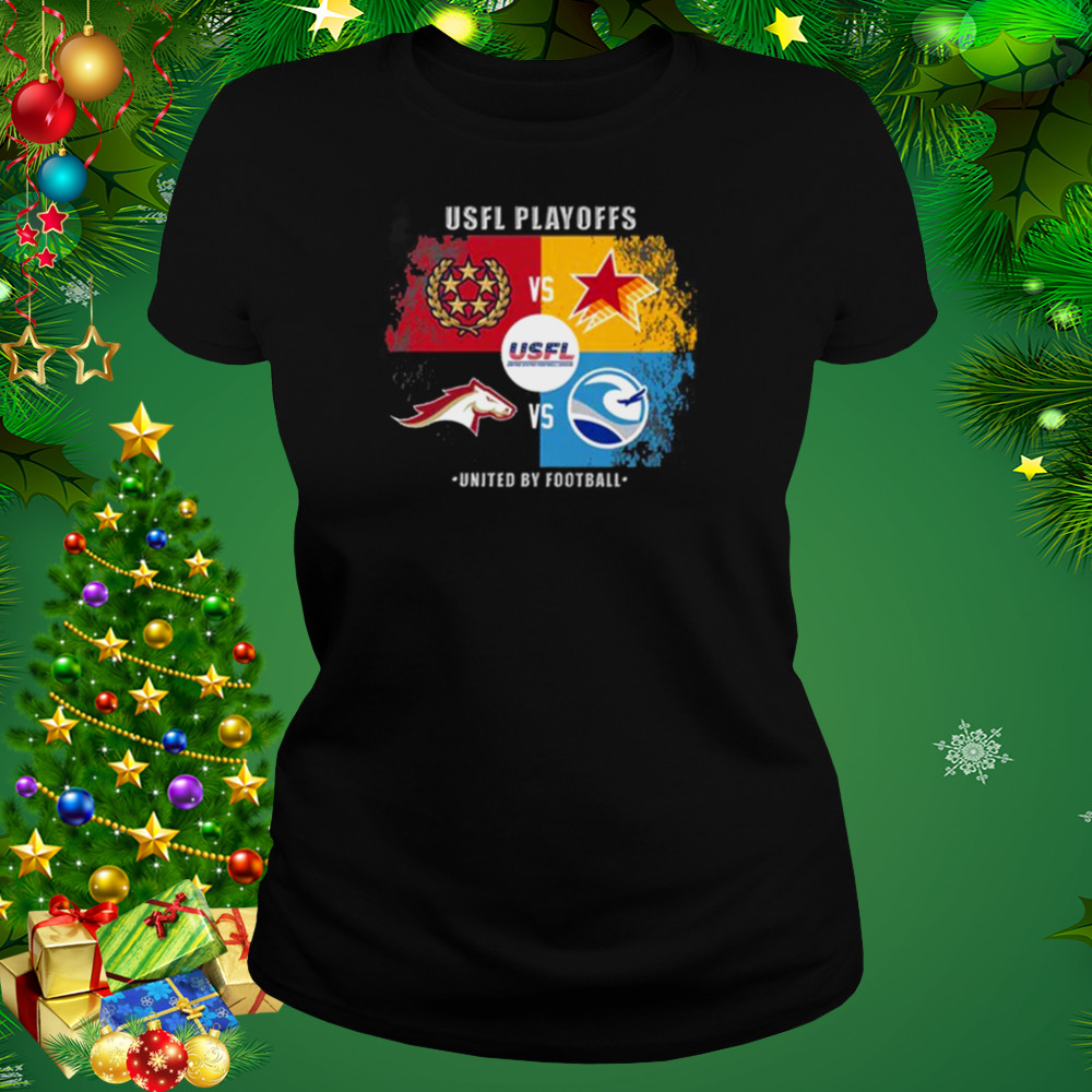 USFL Playoffs United By Football Shirt 2 Women's tshirt