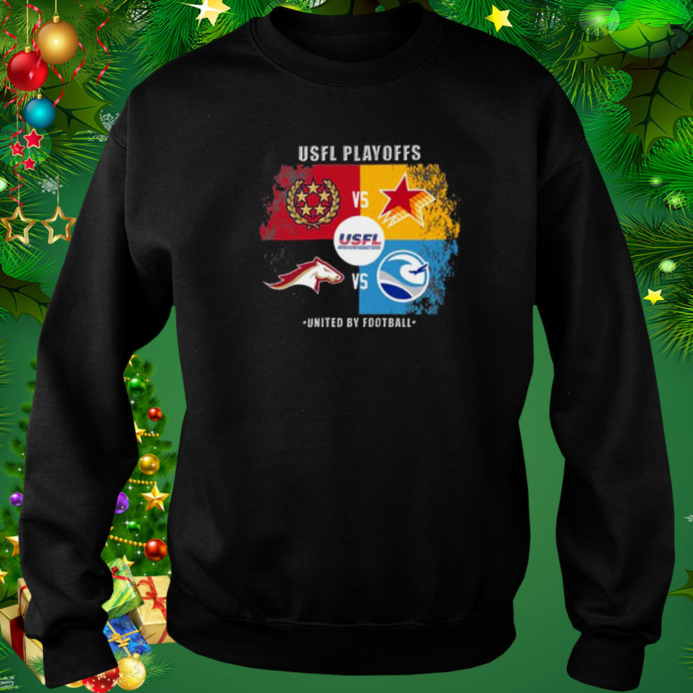 USFL Playoffs United By Football Shirt 4 Sweat tshirt