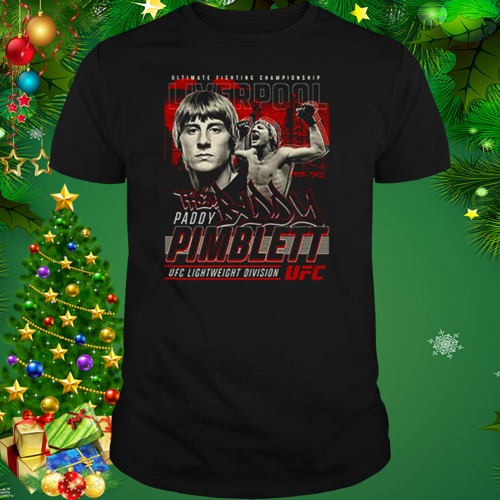Ufc Paddy The Baddy Pimblett Vintage Liverpool shirt 1 Unisex tshirt