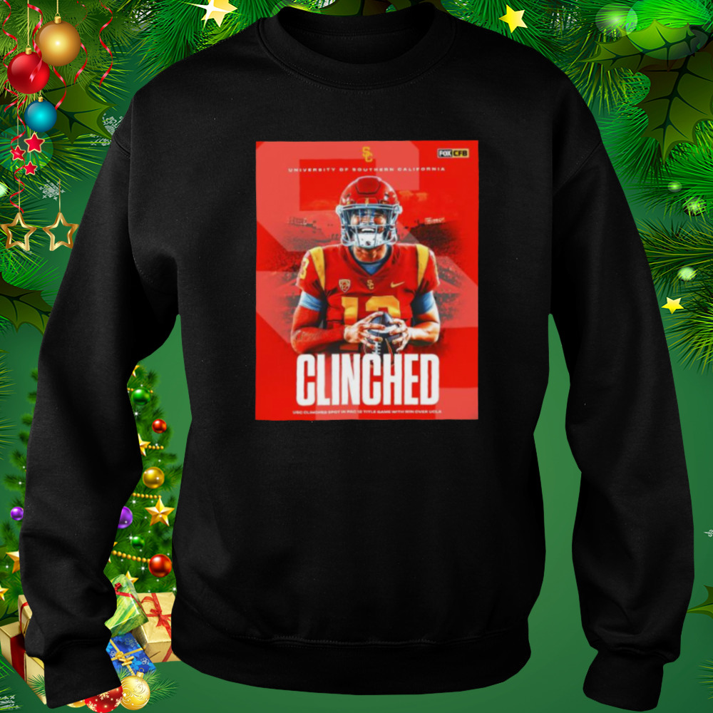 University Of Southern California Football 2022 Pac-12 Cinched Shirt 4 Sweat tshirt