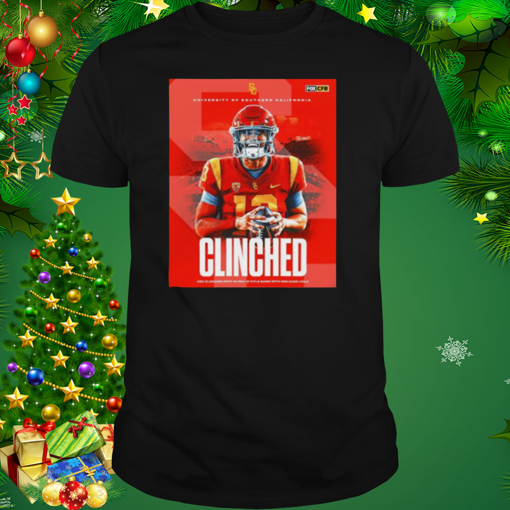 University Of Southern California Football 2022 Pac-12 Cinched Shirt 1 Unisex tshirt