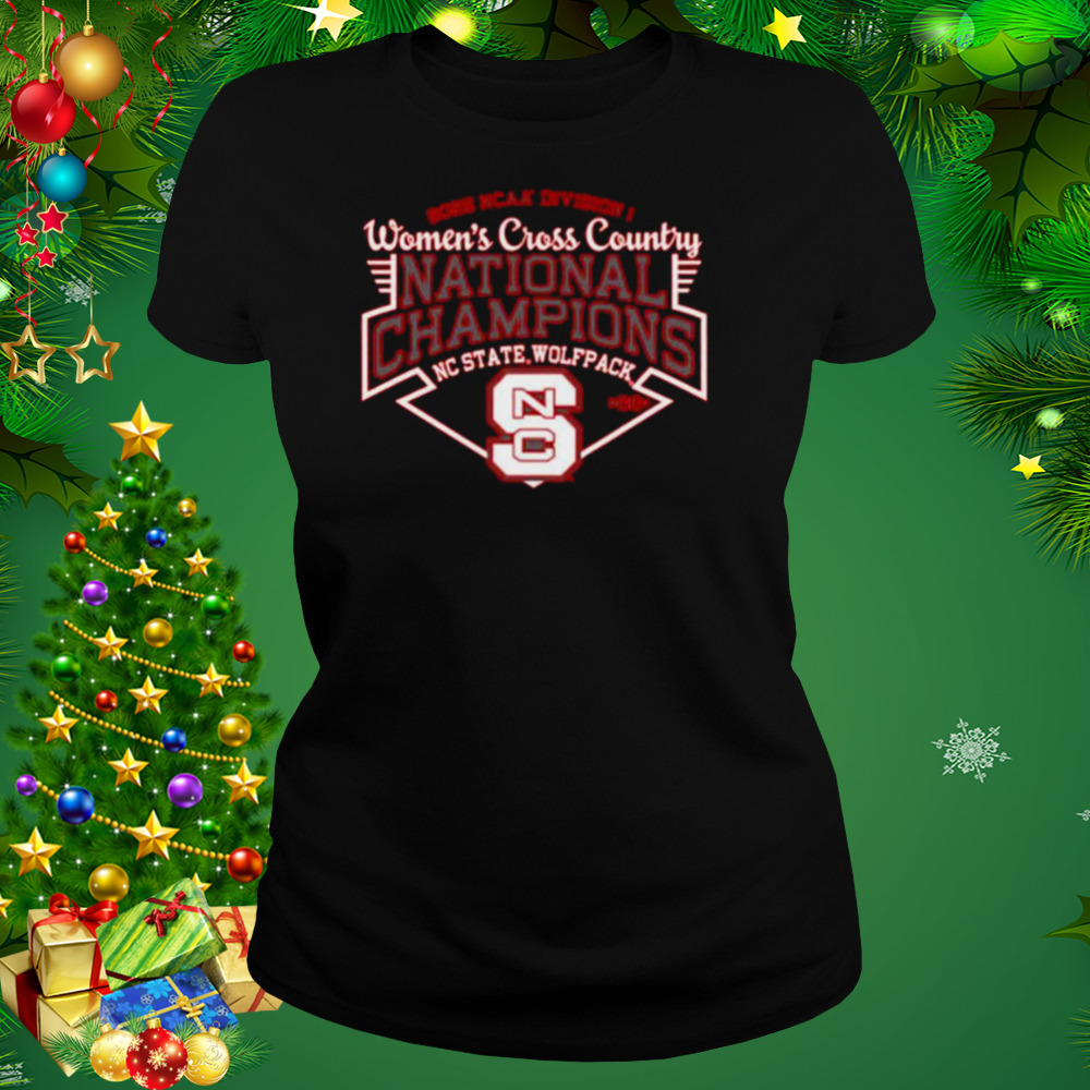 women’s Cross Country National Champions NC State Wolfpack 2022 NCAA shirt 2 Women's tshirt