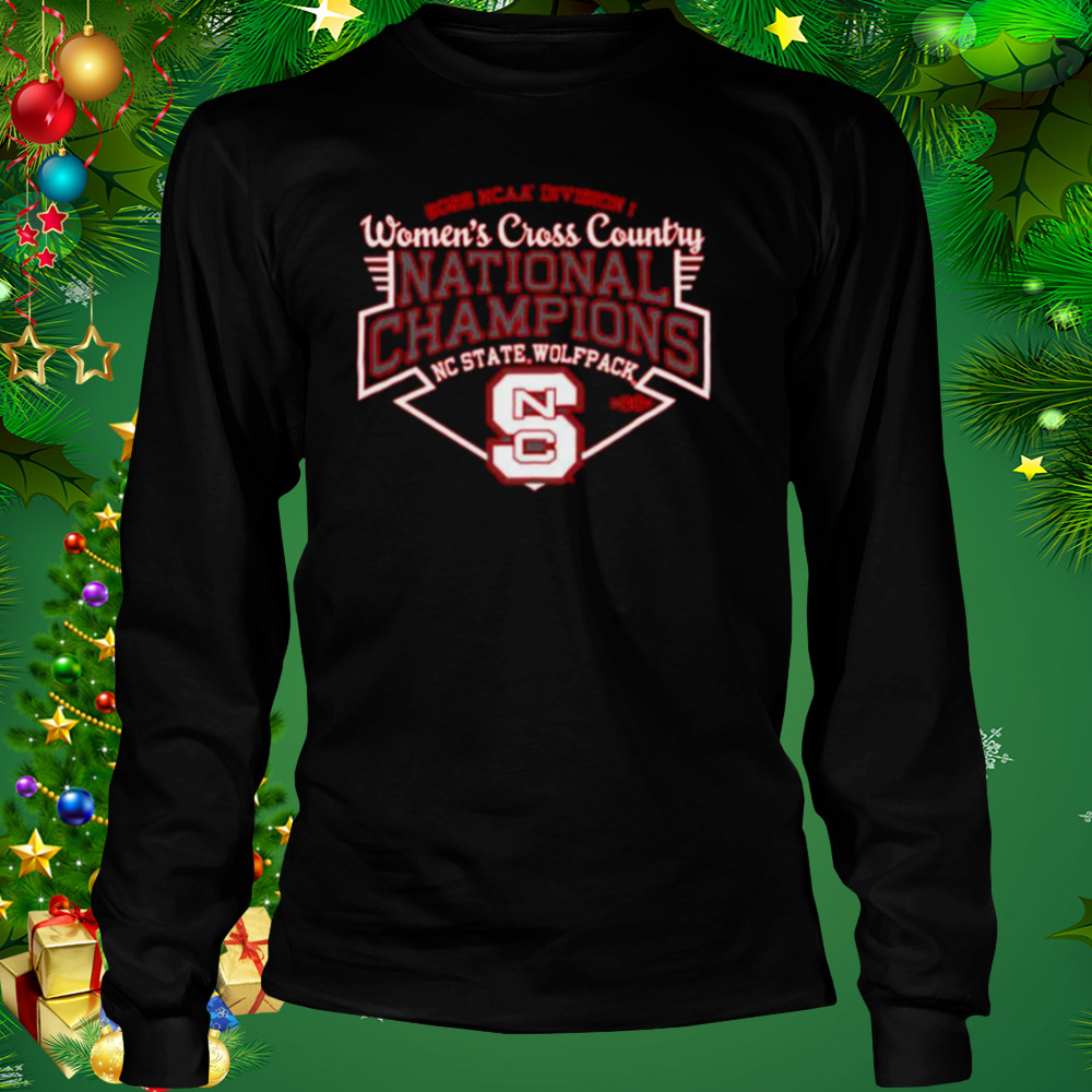 women’s Cross Country National Champions NC State Wolfpack 2022 NCAA shirt 3 Longsleeve tshirt