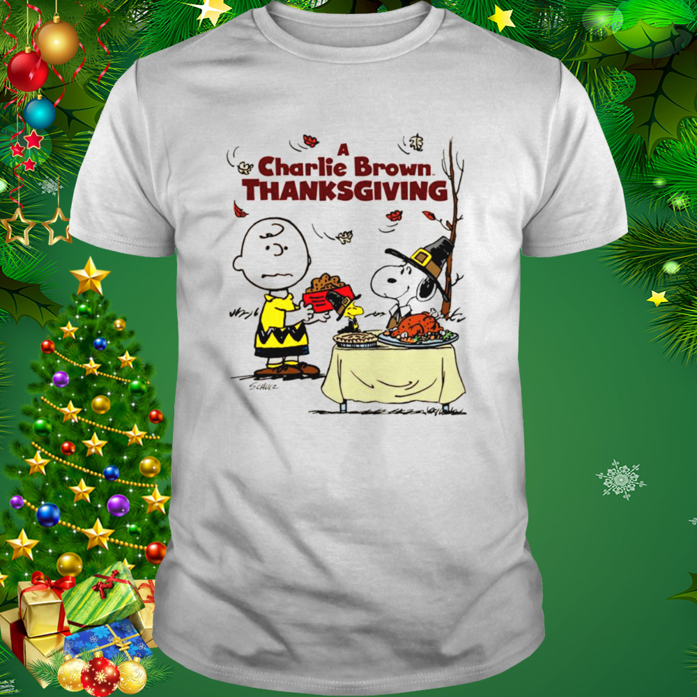A Charlie Brown thanksgiving shirt 1 Unisex shirt