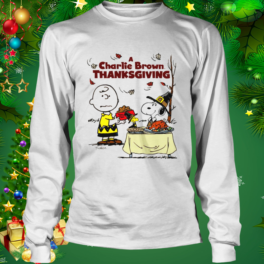 A Charlie Brown thanksgiving shirt 3 Longsleeve shirt