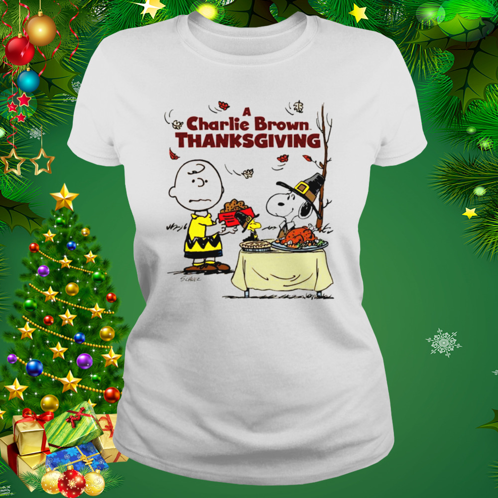 A Charlie Brown thanksgiving shirt 2 Women's shirt