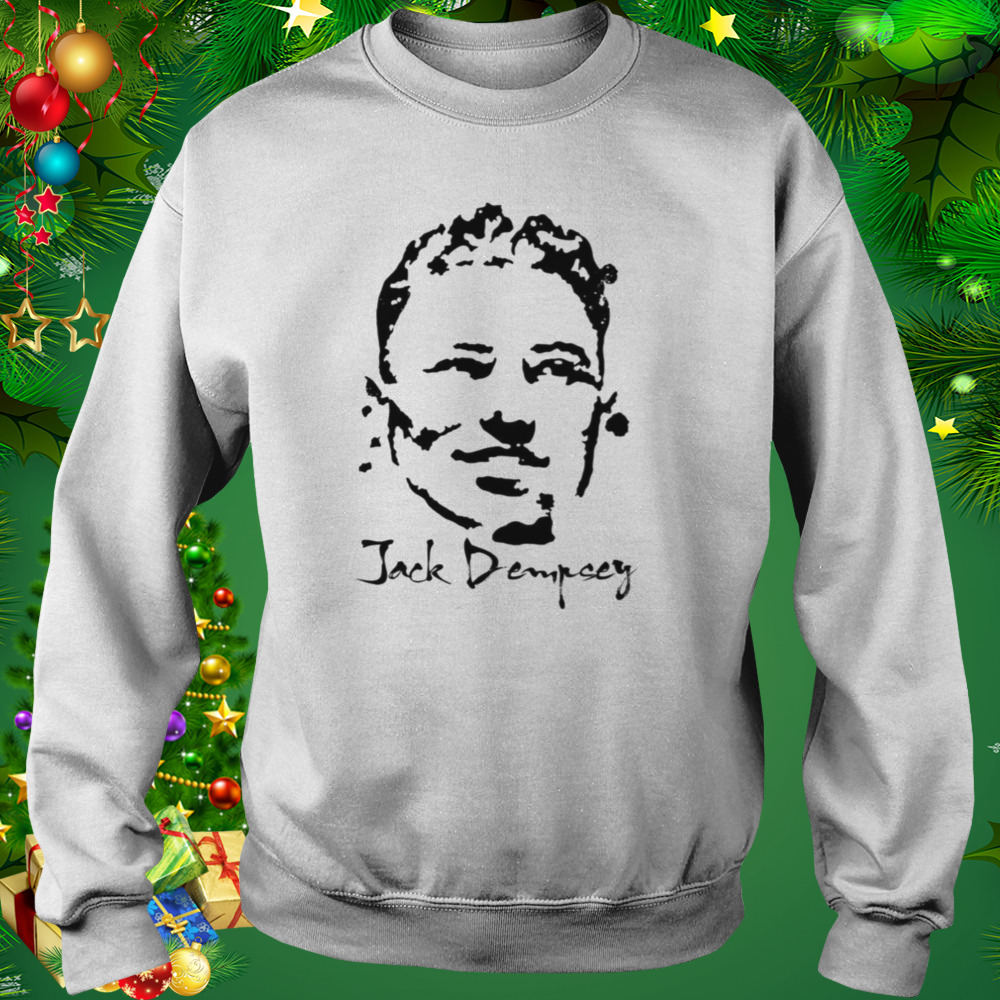 Aesthetic Design Dempsey Jack Portrait shirt 4 Sweat shirt