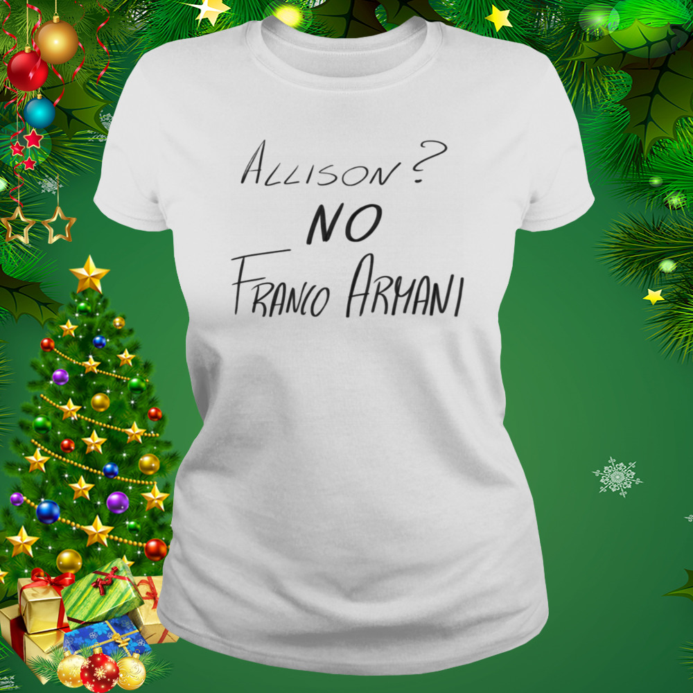 Allison No Franco Armani Football shirt 2 Women's shirt