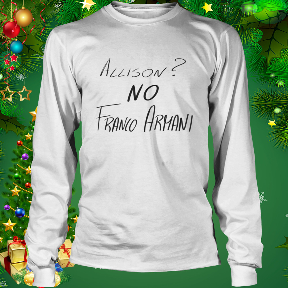 Allison No Franco Armani Football shirt 3 Longsleeve shirt