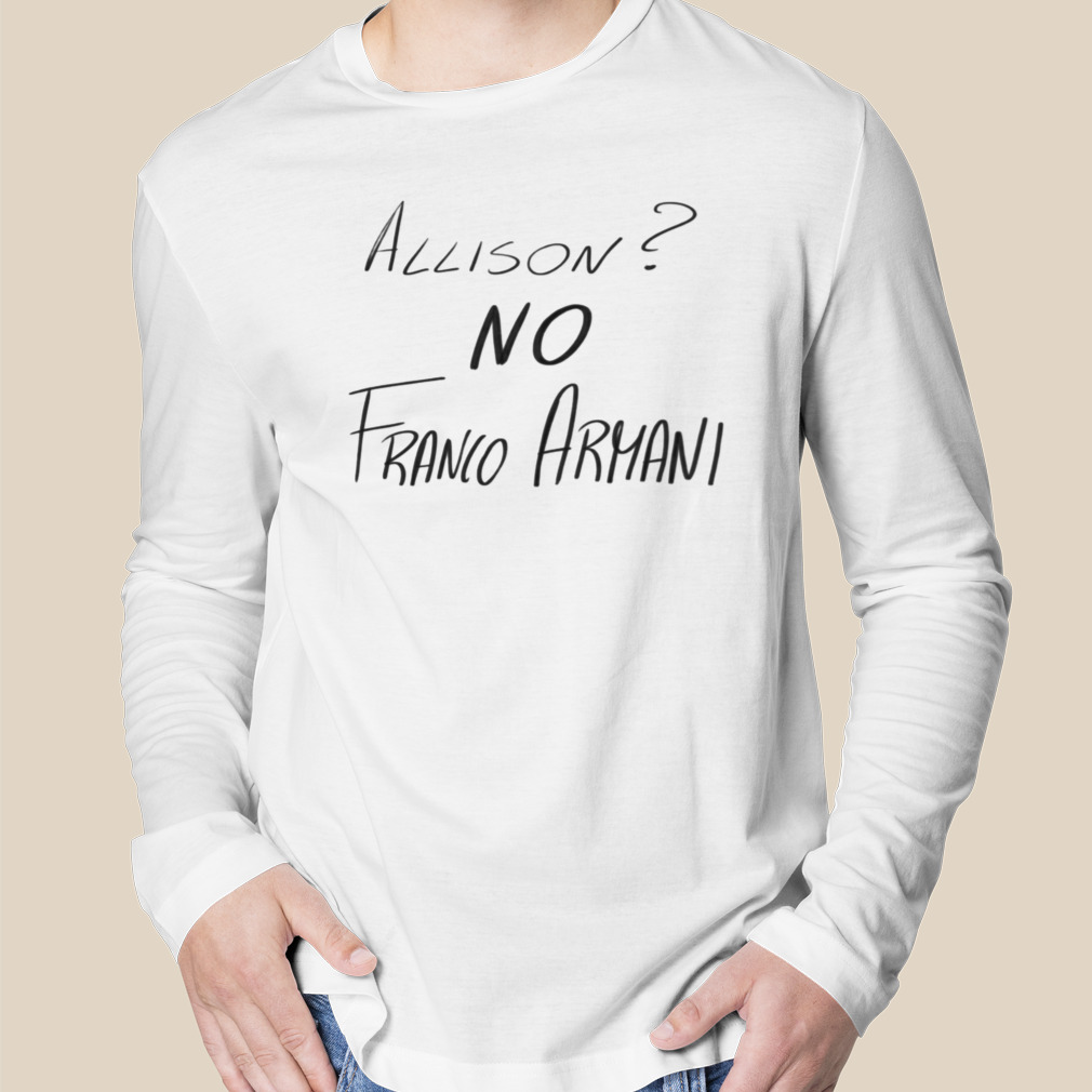 Allison No Franco Armani Football shirt