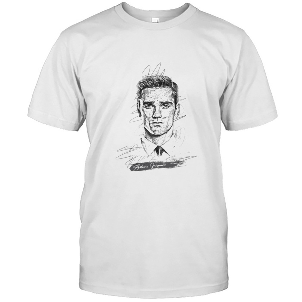 Antoine Griezmann Abstract Sketch Art Football shirt