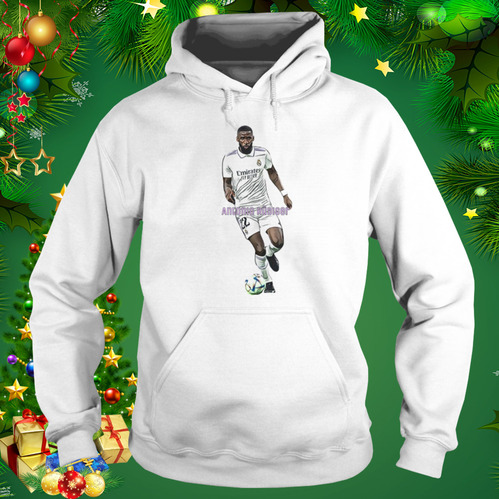 Antonio Rudiger Real Madrid’s Beast shirt 5 Hoodie shirt