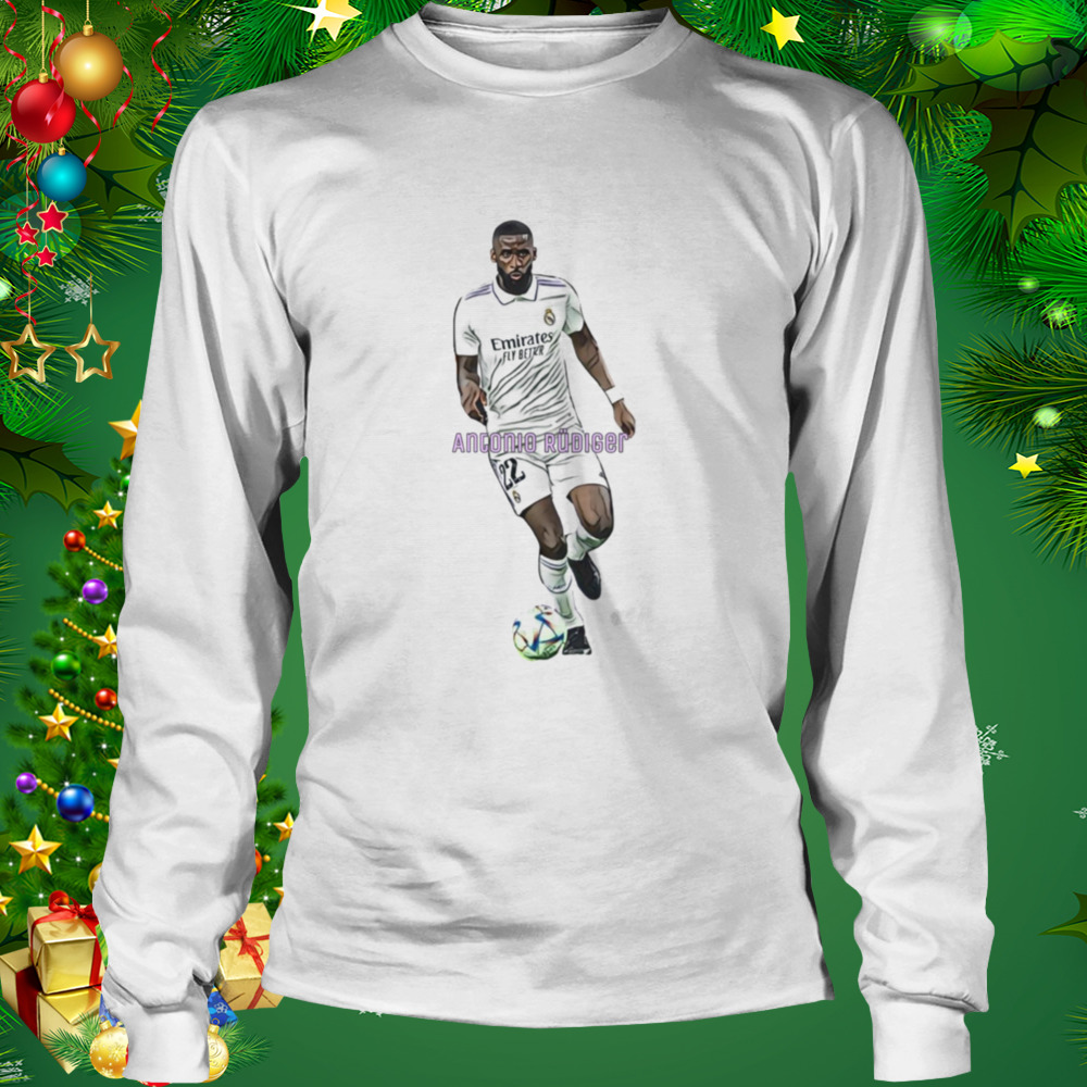 Antonio Rudiger Real Madrid’s Beast shirt 3 Longsleeve shirt