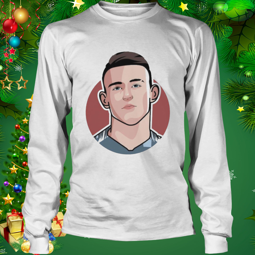 Art Phil Foden animated Football t-shirt 3 Longsleeve shirt