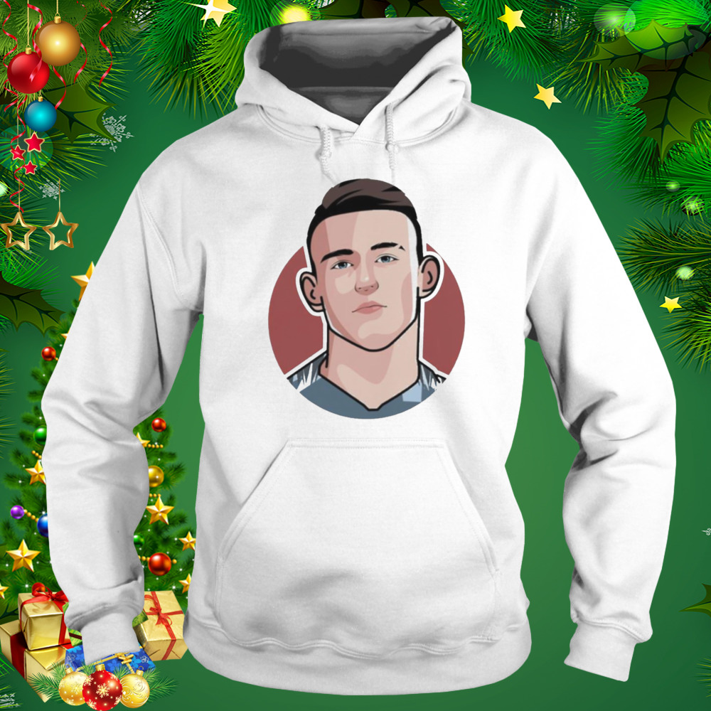 Art Phil Foden animated Football t-shirt 5 Hoodie shirt