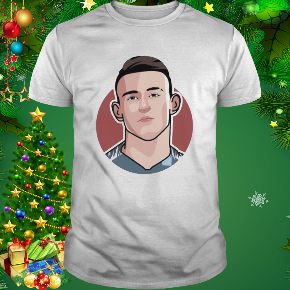 Art Phil Foden animated Football t-shirt 1 Unisex shirt