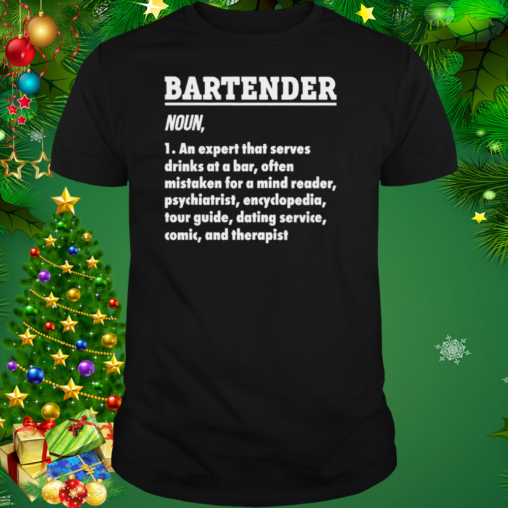 Bartender Shirt 1 Unisex tshirt