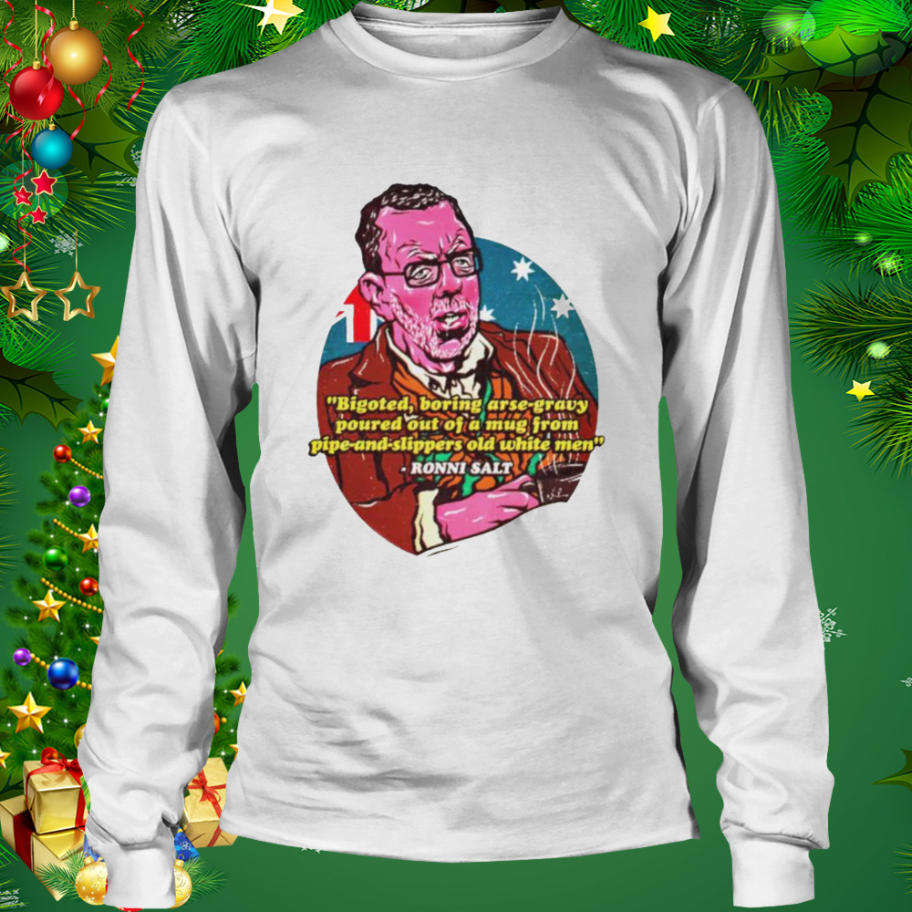 Bigoted boring arse-gravy poured out of a mug from shirt 3 Longsleeve shirt