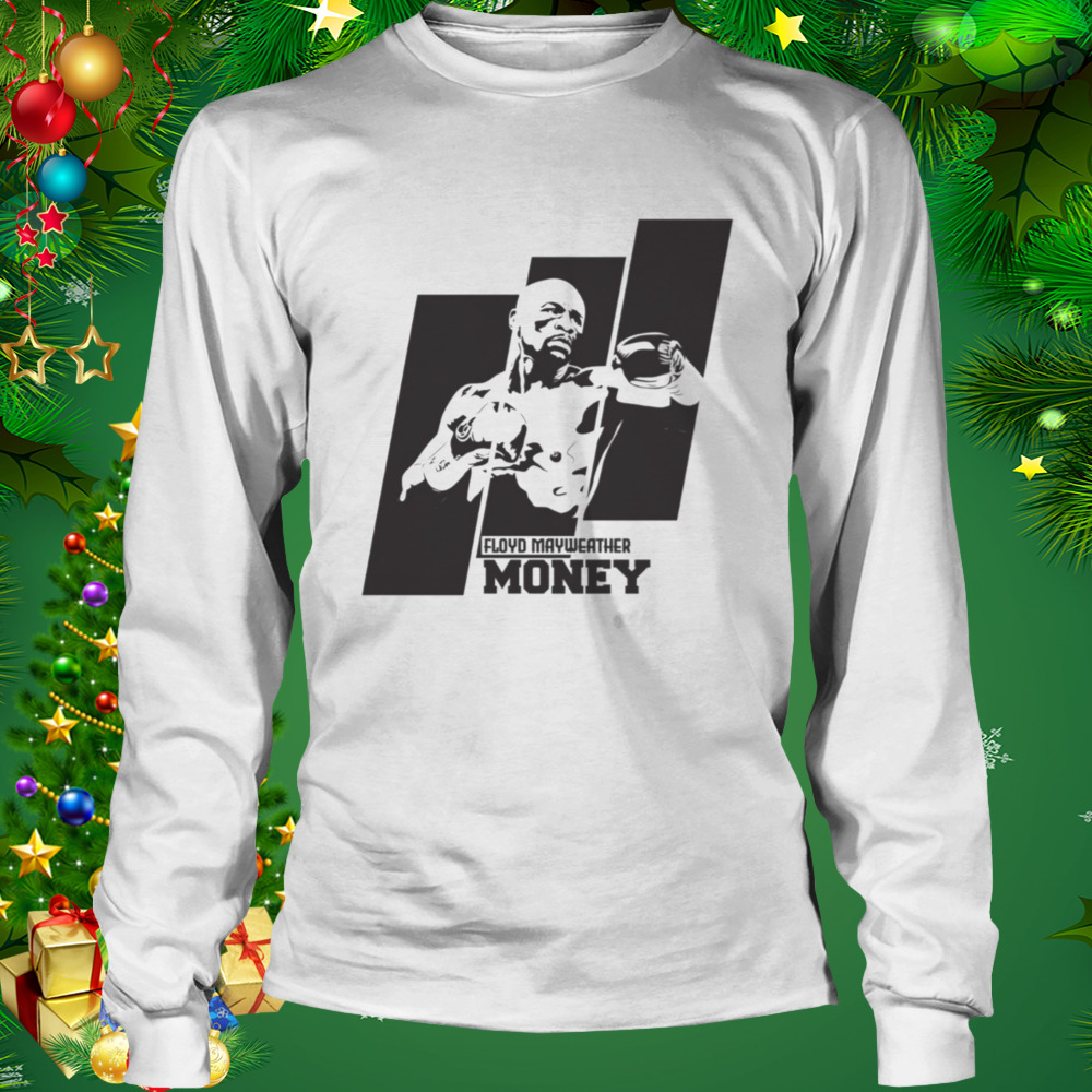Black Design Money Floyd Mayweather shirt 3 Longsleeve shirt