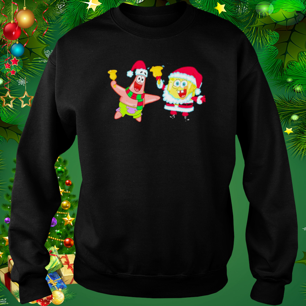 Bob and Patrick Christmas bells design t-shirt 4 Sweat tshirt