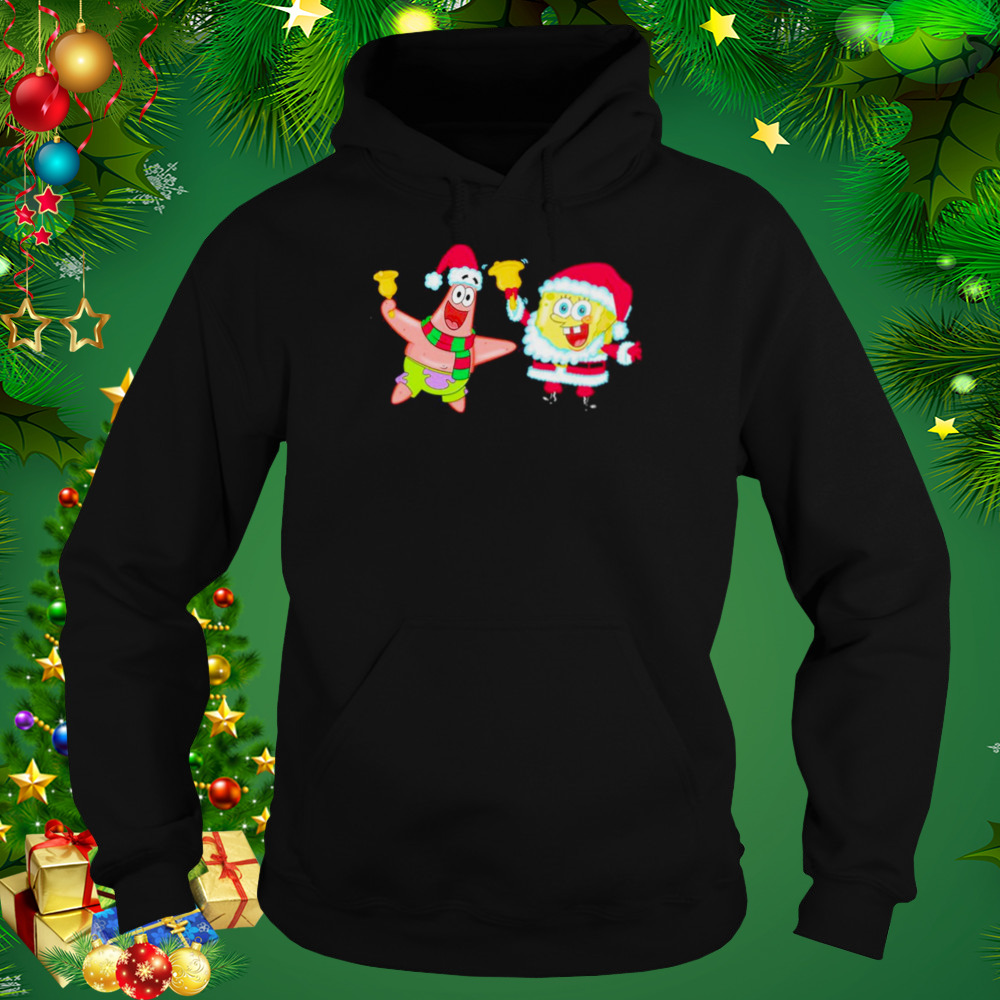 Bob and Patrick Christmas bells design t-shirt 5 Hoodie tshirt
