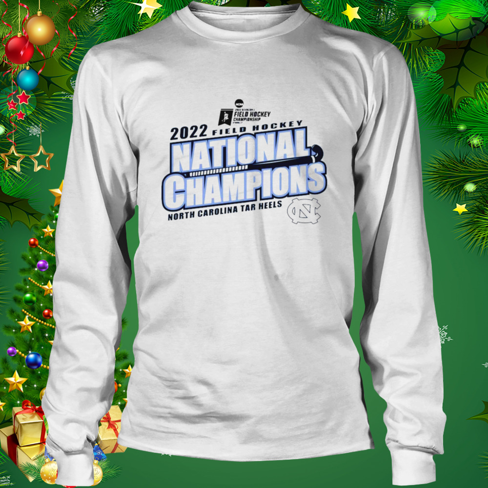 Carolina blue north Carolina tar heels 2022 ncaa field hockey national champions shirt 3 Longsleeve shirt
