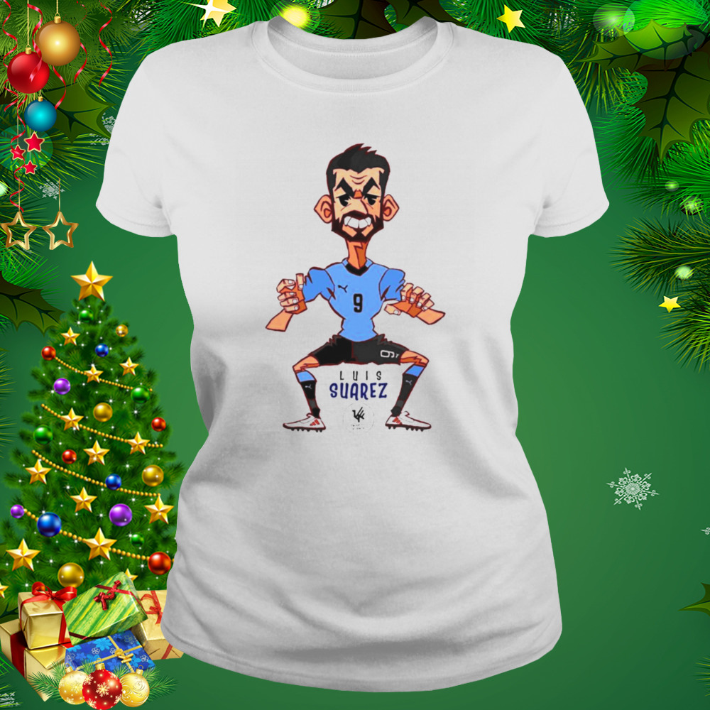 Chibi Luis Suárez footballer t-shirt 2 Women's shirt