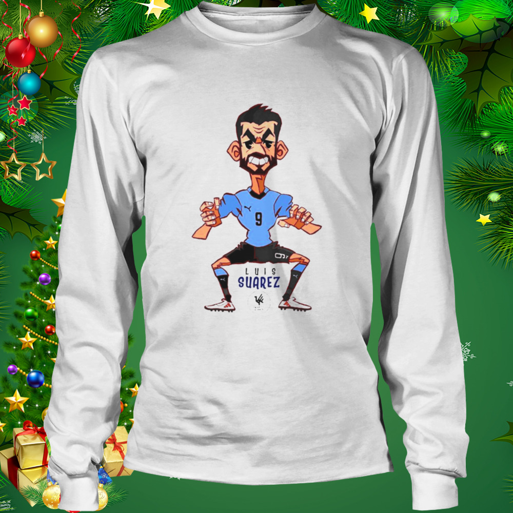 Chibi Luis Suárez footballer t-shirt 3 Longsleeve shirt