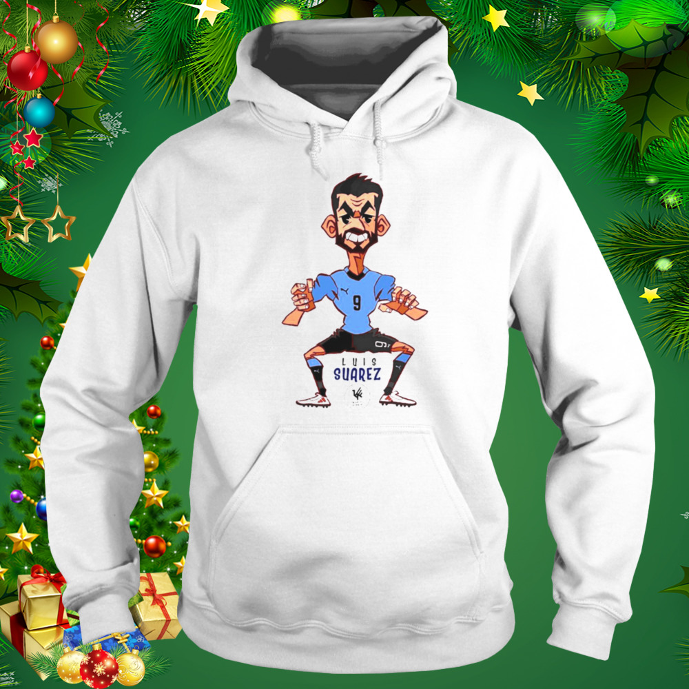 Chibi Luis Suárez footballer t-shirt 5 Hoodie shirt