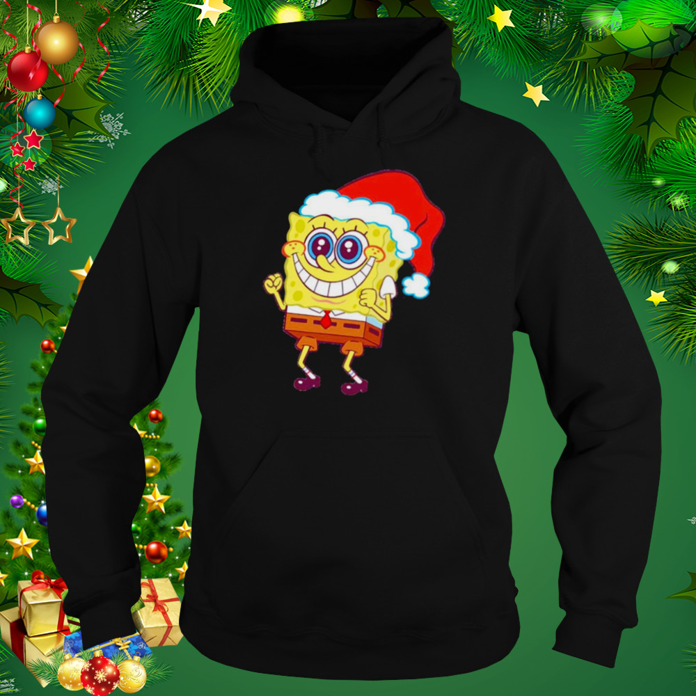 Christmas Spongebob cartoon funny holiday t-shirt 5 Hoodie tshirt