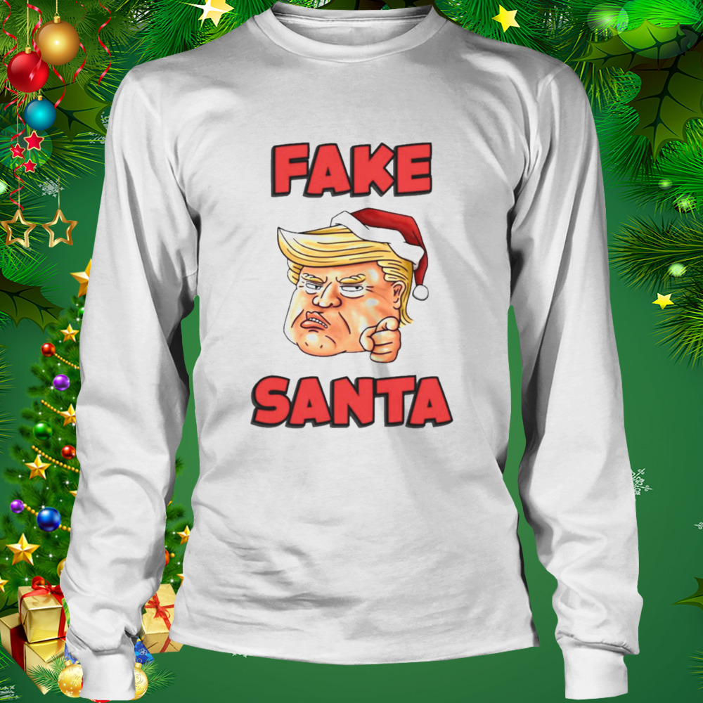 Christmas Trump fake santa t-shirt 3 Longsleeve shirt
