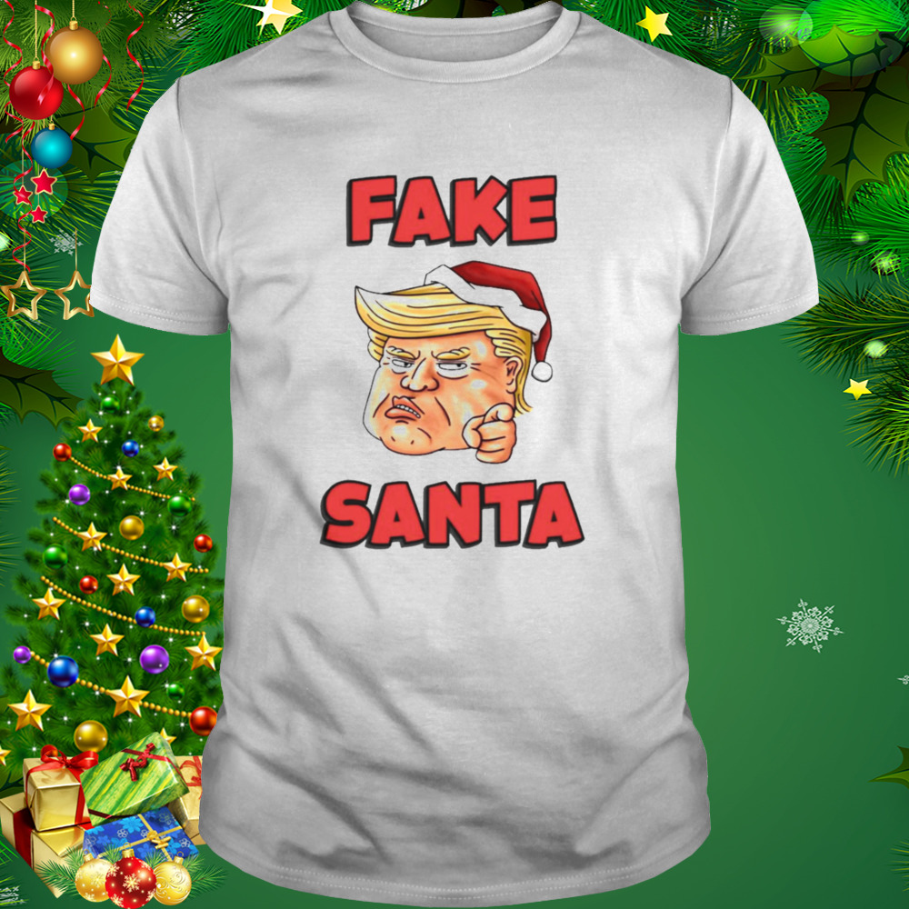 Christmas Trump fake santa t-shirt 1 Unisex shirt