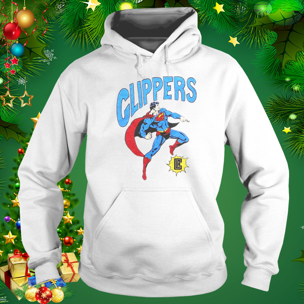 DC Comics Superman x Los Angeles Clippers shirt 5 Hoodie shirt