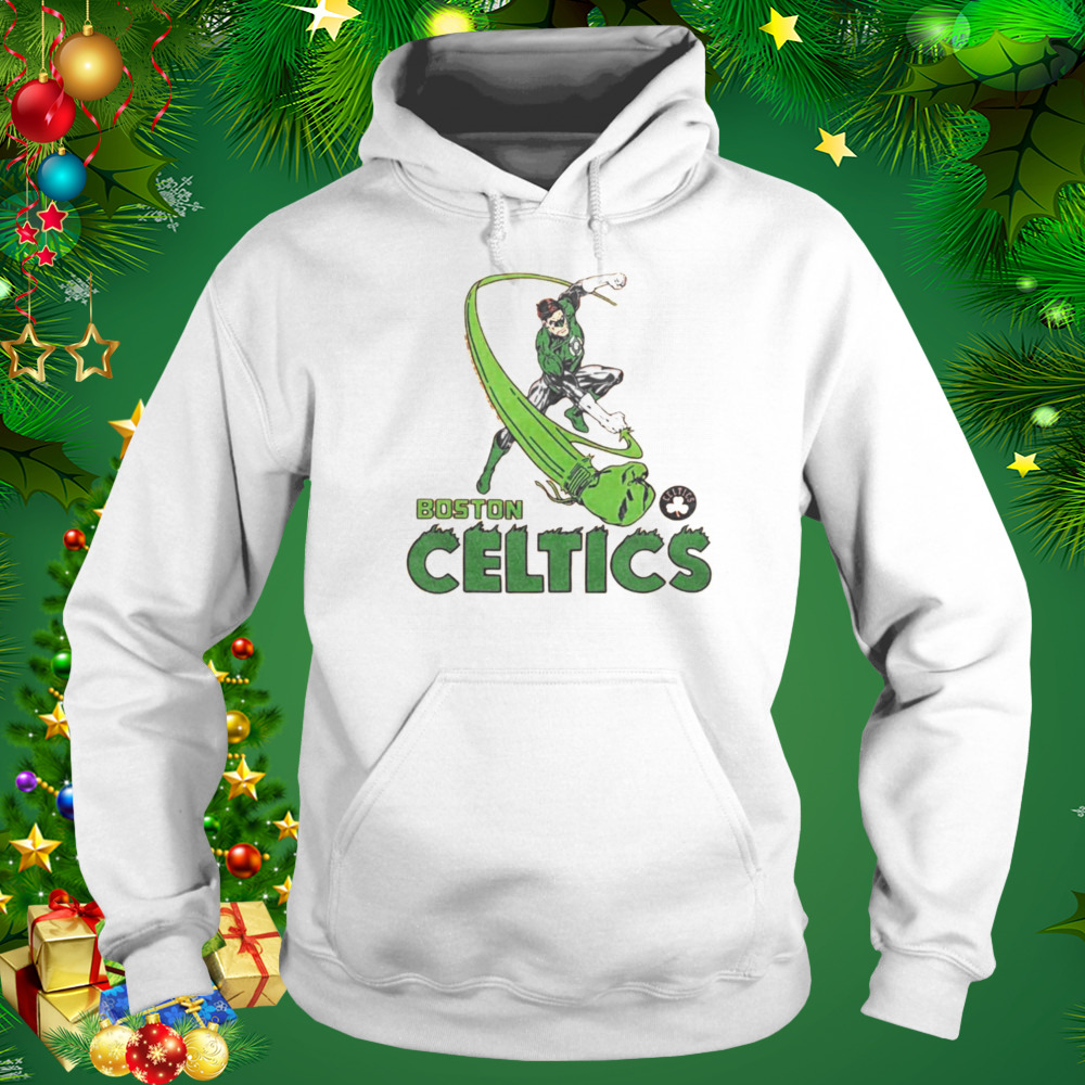 DC Comics The Green Lantern x Boston Celtics shirt 5 Hoodie shirt