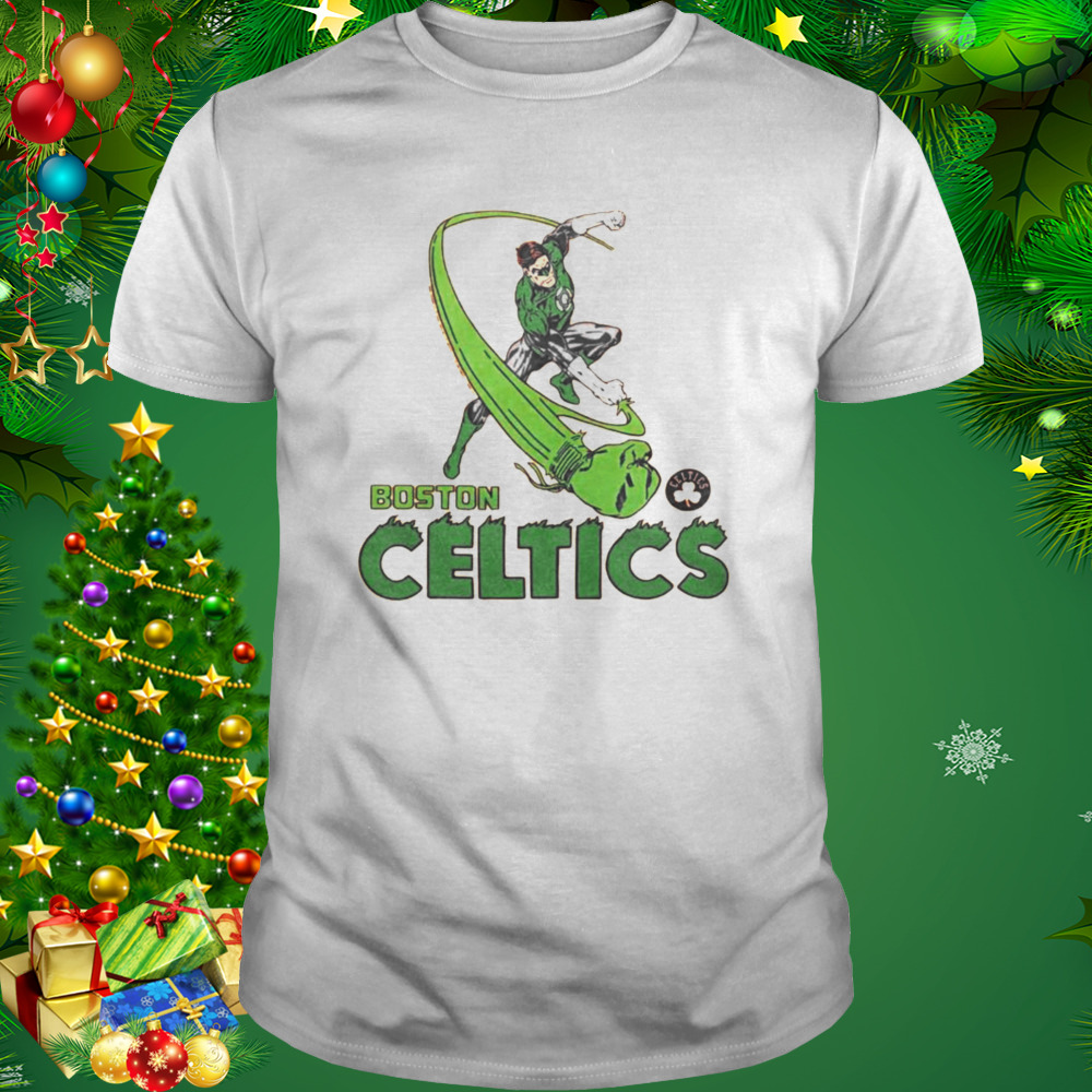 DC Comics The Green Lantern x Boston Celtics shirt 1 Unisex shirt