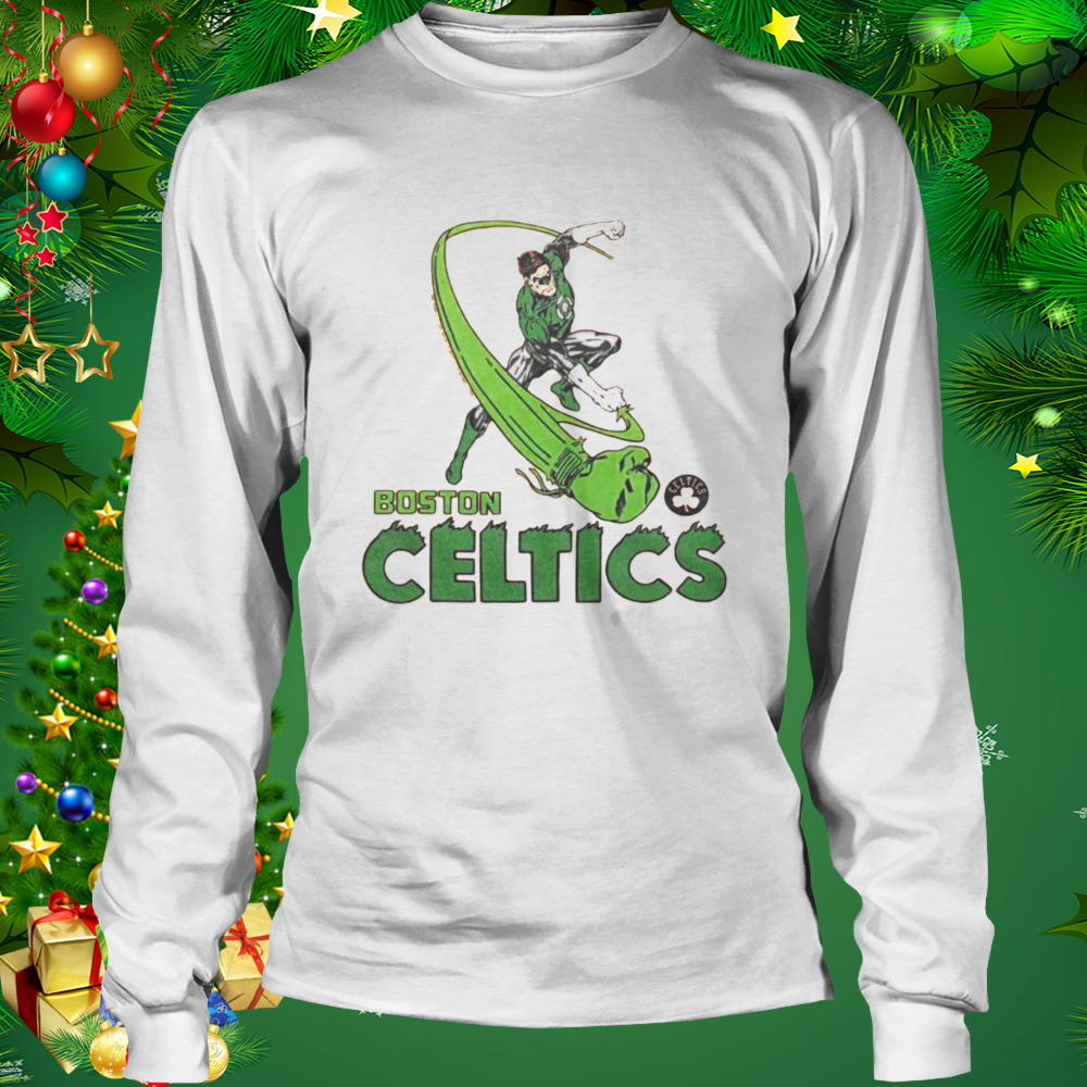 DC Comics The Green Lantern x Boston Celtics shirt 3 Longsleeve shirt