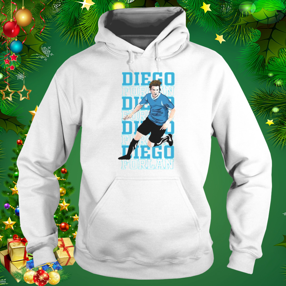 Design on match Diego Forlan t-shirt 5 Hoodie shirt