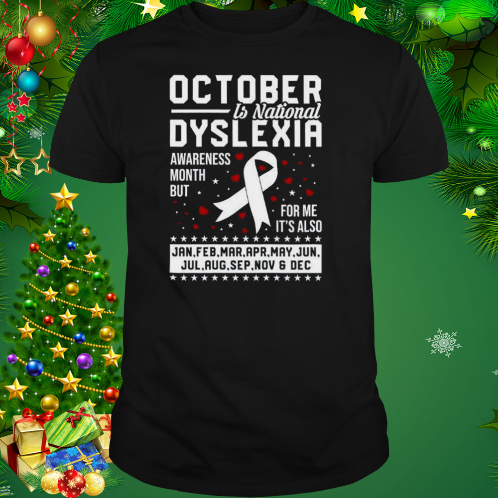 Dyslexia Awareness Shirt 1 Unisex tshirt