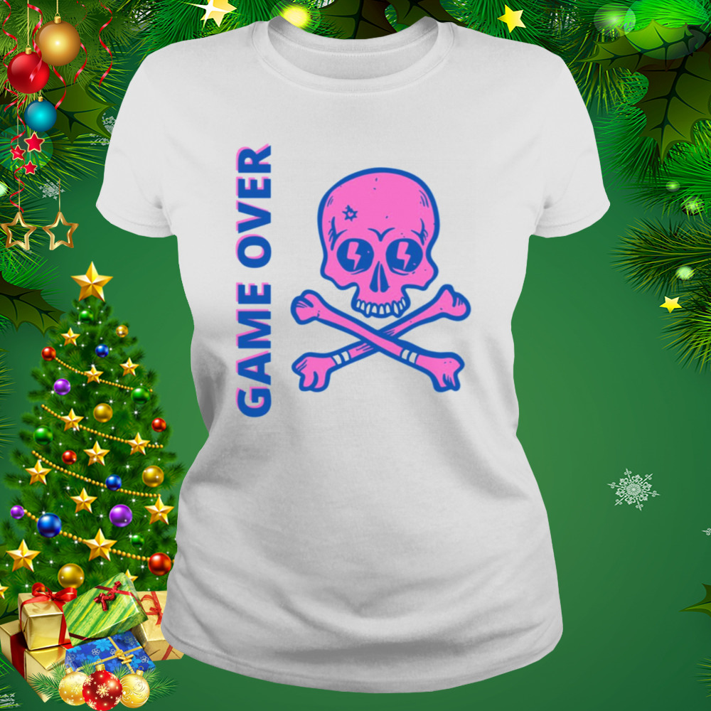 Game Over Skull And Bones shirt 2 Women's shirt